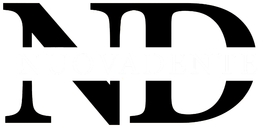 Nuovadente logo blanco