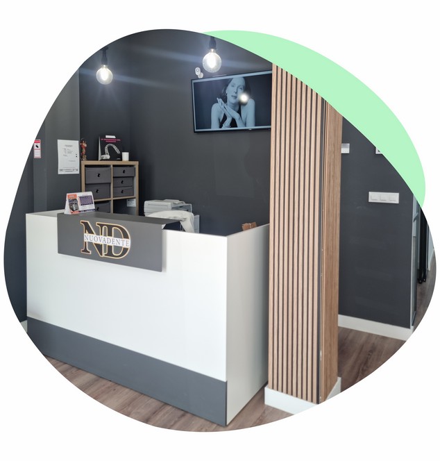 Dentista nuovadente mostrador inicio